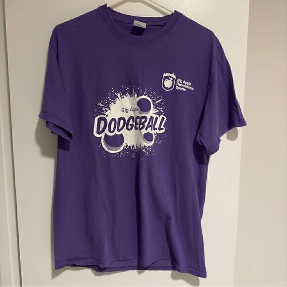 New York City Big Apple Dodge Ball T- Shirt Size Large - Picture 1 of 5